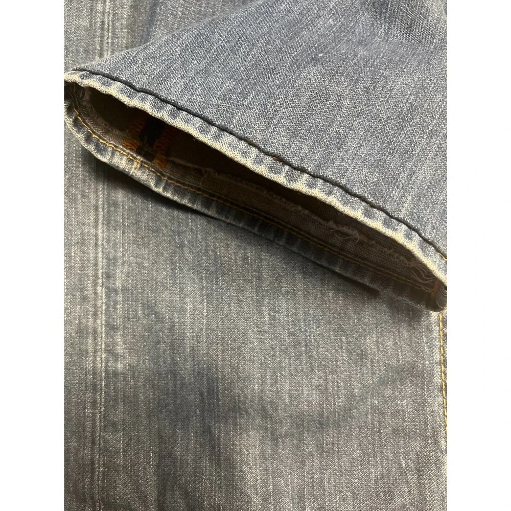 True Religion - Straight Leg Super Natural T-Flap Pocket #101700 Size 36
